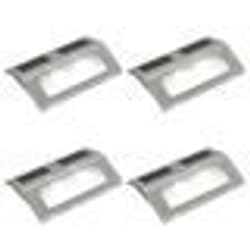 vidaXL Ensemble de bistro de jardin 11 pcs coussins marron poly rotin