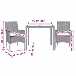 VidaXL 3278573 ensemble de meubles de jardin - Vue supplémentaire 7