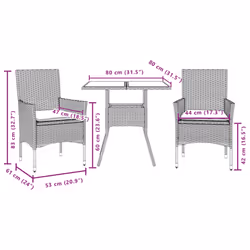 VidaXL 3278599 ensemble de meubles de jardin - Vue supplémentaire 7