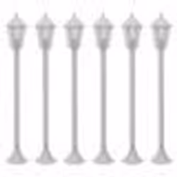 vidaXL Ensemble à manger de jardin et coussins 5 pcs noir rotin verre