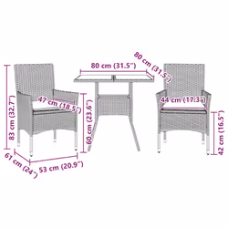 VidaXL 3278601 ensemble de meubles de jardin - Vue supplémentaire 7
