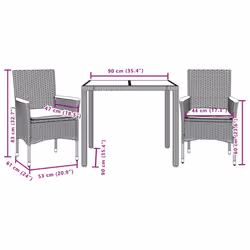 VidaXL 3278627 ensemble de meubles de jardin - Vue supplémentaire 7