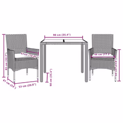 VidaXL 3278675 ensemble de meubles de jardin - Vue supplémentaire 7