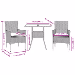 VidaXL 3278703 ensemble de meubles de jardin - Vue supplémentaire 7