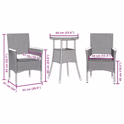 VidaXL 3278721 ensemble de meubles de jardin - Vue supplémentaire 7