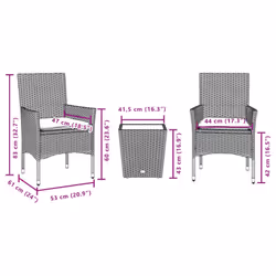 VidaXL 3278741 ensemble de meubles de jardin - Vue supplémentaire 7