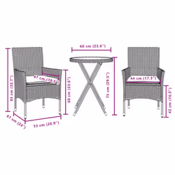 VidaXL 3278748 ensemble de meubles de jardin - Vue supplémentaire 7