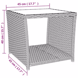 VidaXL 3277562 ensemble de meubles de jardin - Vue supplémentaire 5