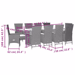 VidaXL 3277588 ensemble de meubles de jardin - Vue supplémentaire 5