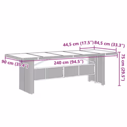 VidaXL 3277637 ensemble de meubles de jardin - Vue supplémentaire 8