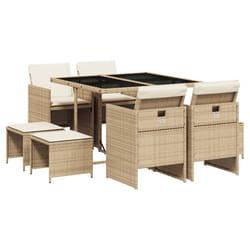 VidaXL 3277725 ensemble de meubles de jardin