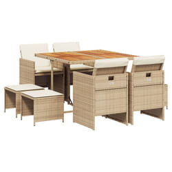 VidaXL 3277731 ensemble de meubles de jardin