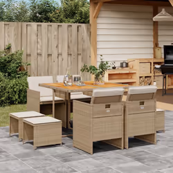 VidaXL 3277731 ensemble de meubles de jardin