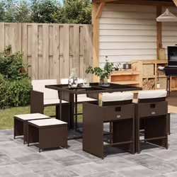 VidaXL 3277904 ensemble de meubles de jardin