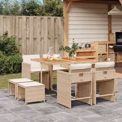 VidaXL 3277905 ensemble de meubles de jardin