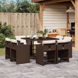 VidaXL 3277964 ensemble de meubles de jardin