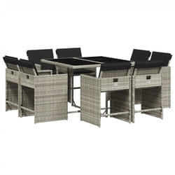 VidaXL 3277966 ensemble de meubles de jardin