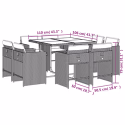 VidaXL 3277967 ensemble de meubles de jardin - Vue supplémentaire 8