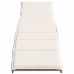 VidaXL 3277304 chaise d'extérieur Terrace Siège rembourré Polyuréthane, Acier Crème, Blanc - Vue supplémentaire 4