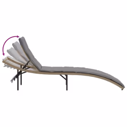 VidaXL 3277305 chaise d'extérieur Terrace Siège rembourré Polyuréthane, Acier Gris - Vue supplémentaire 7