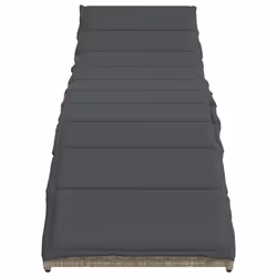 VidaXL 3277306 chaise d'extérieur Linge Siège rembourré Polyuréthane, Acier Gris - Vue supplémentaire 4