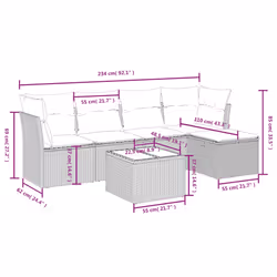 VidaXL 3263135 ensemble de meubles de jardin - Vue supplémentaire 4