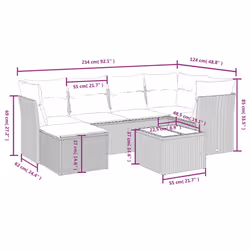 VidaXL 3263176 ensemble de meubles de jardin - Vue supplémentaire 4