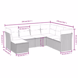 VidaXL 3263212 ensemble de meubles de jardin - Vue supplémentaire 4