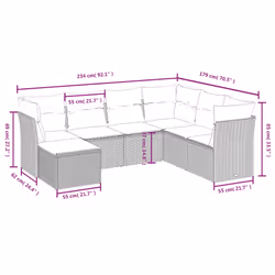 VidaXL 3263222 ensemble de meubles de jardin - Vue supplémentaire 4