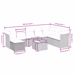 VidaXL 3263276 ensemble de meubles de jardin - Vue supplémentaire 4