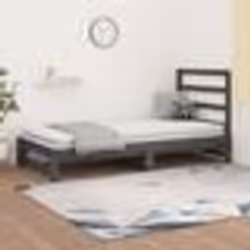 vidaXL Salon de jardin 9 pcs avec coussins noir résine tressée