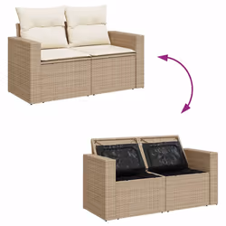 VidaXL 3263464 ensemble de meubles de jardin - Vue supplémentaire 8
