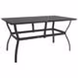 vidaXL Salon de jardin 6 pcs avec coussins noir résine tressée