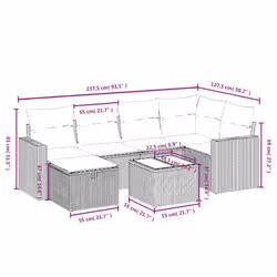 VidaXL 3263484 ensemble de meubles de jardin - Vue supplémentaire 4