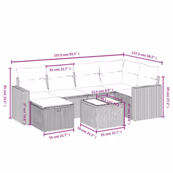 VidaXL 3263486 ensemble de meubles de jardin - Vue supplémentaire 4