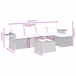 VidaXL 3263771 ensemble de meubles de jardin