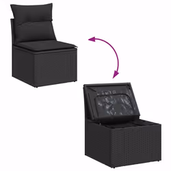 VidaXL 3263791 ensemble de meubles de jardin - Vue supplémentaire 8