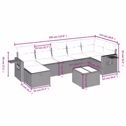VidaXL 3263818 ensemble de meubles de jardin - Vue supplémentaire 4