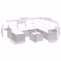 VidaXL 3263834 ensemble de meubles de jardin - Vue supplémentaire 4