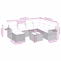 VidaXL 3263836 ensemble de meubles de jardin - Vue supplémentaire 4