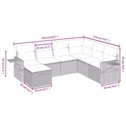 VidaXL 3263841 ensemble de meubles de jardin - Vue supplémentaire 4