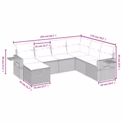 VidaXL 3263845 ensemble de meubles de jardin - Vue supplémentaire 4