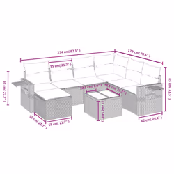 VidaXL 3263846 ensemble de meubles de jardin - Vue supplémentaire 4