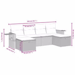 VidaXL 3263855 ensemble de meubles de jardin - Vue supplémentaire 4