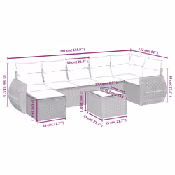 VidaXL 3264125 ensemble de meubles de jardin - Vue supplémentaire 4