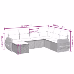 VidaXL 3264151 ensemble de meubles de jardin - Vue supplémentaire 4