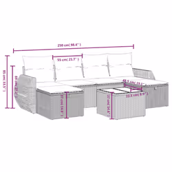 VidaXL 3264165 ensemble de meubles de jardin - Vue supplémentaire 4