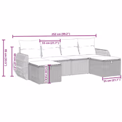VidaXL 3264168 ensemble de meubles de jardin - Vue supplémentaire 4