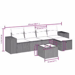 VidaXL 3264395 ensemble de meubles de jardin - Vue supplémentaire 4