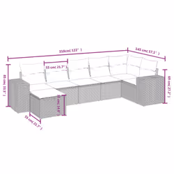 VidaXL 3264455 ensemble de meubles de jardin - Vue supplémentaire 4